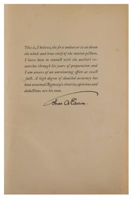 Lot #187 Thomas Edison Signed Book - Image 2
