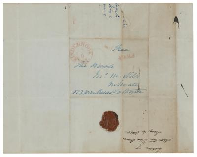 Lot #16 Martin Van Buren Autograph Letter Signed - Image 3