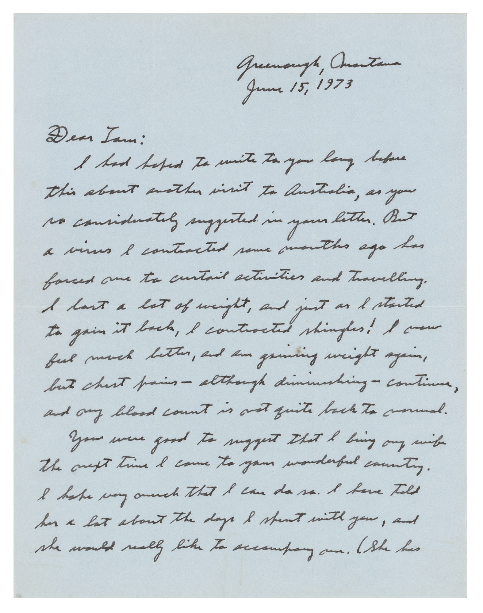 Lot #406 Charles Lindbergh Autograph Letter Signed