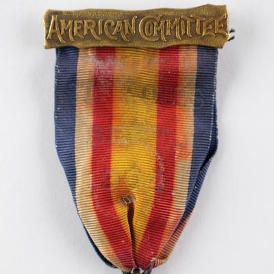 Lot #1011 St. Louis 1904 Olympics Official's Participation Medal/Badge - Image 5