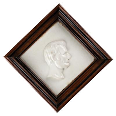 Lot #116 Abraham Lincoln Ceramic Plaque - Image 1