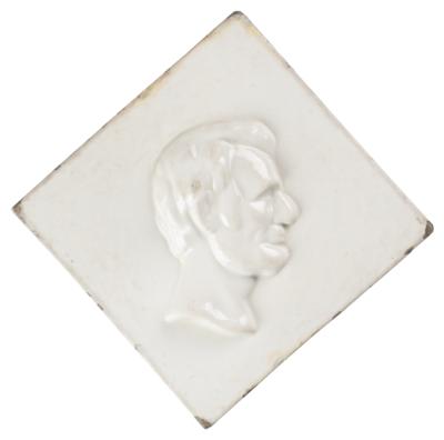 Lot #116 Abraham Lincoln Ceramic Plaque - Image 2