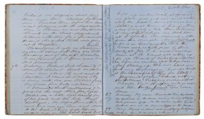 Lot #368 Civil War: Massachusetts Woman Teacher's Diary - Image 2