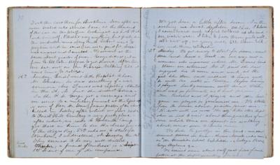 Lot #368 Civil War: Massachusetts Woman Teacher's Diary - Image 3