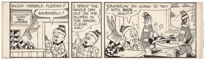 Lot #513 Bugs Bunny comic strip by Ralph Heimdahl and Al Stofel - Image 1