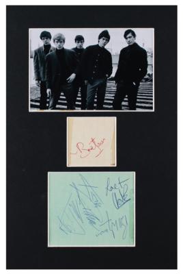 Lot #612 Rolling Stones Signatures