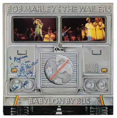 Lot #611 Bob Marley Signed Album