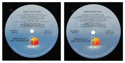 Lot #611 Bob Marley Signed Album - Image 3