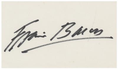 Lot #484 Francis Bacon Signature