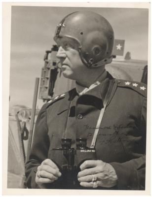 Lot #358 George S. Patton Signed Photograph