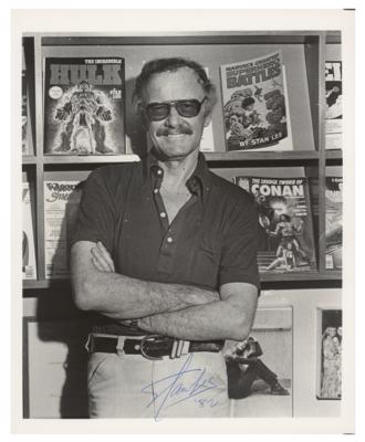 Lot #527 Stan Lee Signed Photograph
