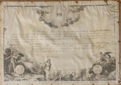 Lot #1 George Washington Document Signed