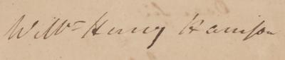 Lot #17 William Henry Harrison Autograph Letter Signed - Image 3