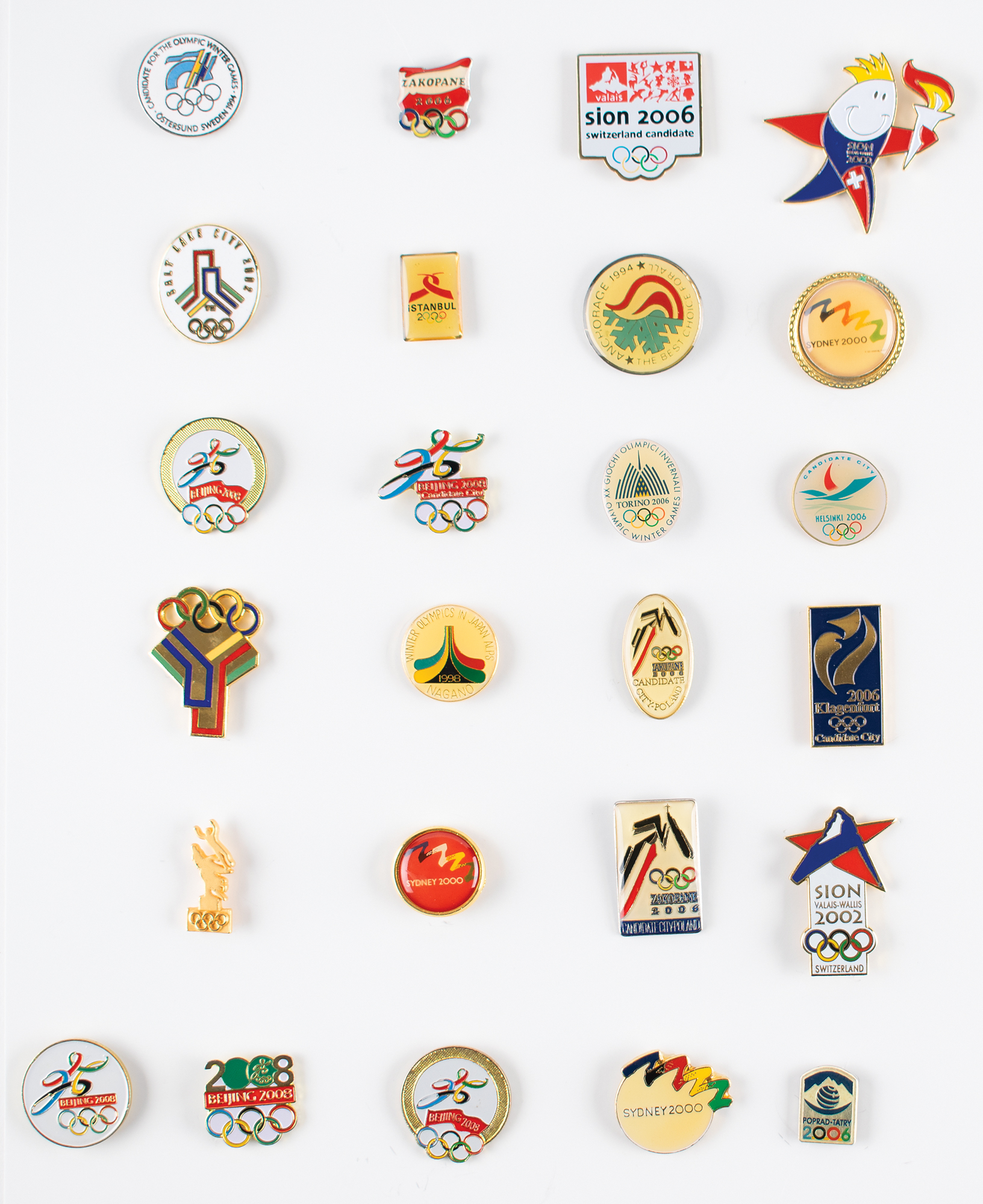 Lot #1040 Summer and Winter Olympics Collection of (27) Bid Pins