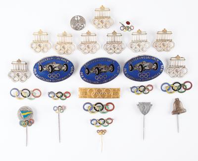 Lot #1018 Berlin 1936 Summer Olympics Collection of (26) Pins