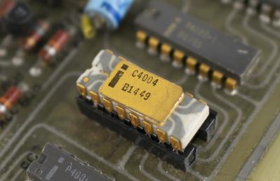 Lot #7018 Busicom 141 Circuit Board with Intel 4004 CPU - Image 3