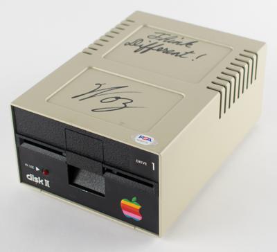 Lot #7022 Steve Wozniak Signed Apple II Floppy Disk Drive