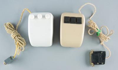 Lot #7019 Douglas Engelbart's Three-Button 'X-Y' Mouses - Image 1