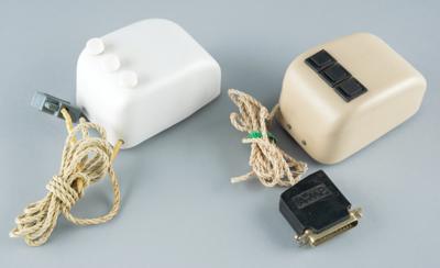 Lot #7019 Douglas Engelbart's Three-Button 'X-Y' Mouses - Image 2