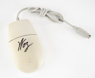 Lot #7026 Steve Wozniak Signed Apple Mouse