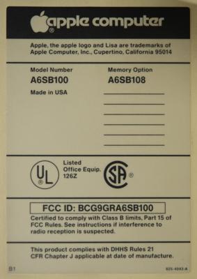 Lot #7013 Apple Lisa Computer - Image 5