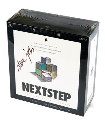 Lot #7009 Steve Jobs Signed NeXTSTEP Software - Image 2