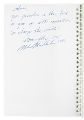 Lot #7001 Steve Jobs Inscribed and Signed Apple II Manual - Image 2