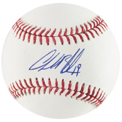 Lot #870 Charlie Blackmon Signed Baseball - Image 1