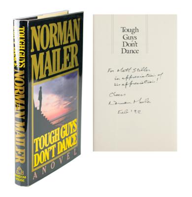 Lot #518 Norman Mailer Signed Book and Photograph - Image 1