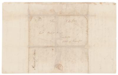 Lot #15 Andrew Jackson Autograph Letter Signed - Image 2