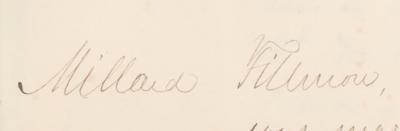 Lot #22 Millard Fillmore (2) Autograph Manuscripts on His Father's Genealogy with (5) Total Signatures - Image 6