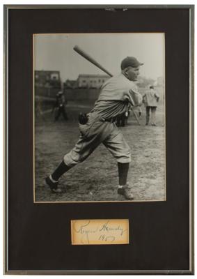 Lot #886 Rogers Hornsby Signature