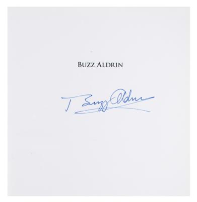 Lot #390 Buzz Aldrin Signed Book - Image 2