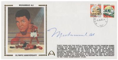 Lot #840 Muhammad Ali Signed Cover