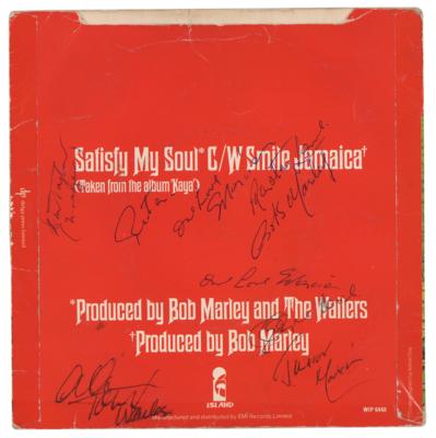 Lot #562 Bob Marley and The Wailers Signed 45 RPM Single - Image 1
