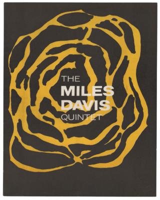 Lot #549 Miles Davis Quintet Signed Program - Image 3