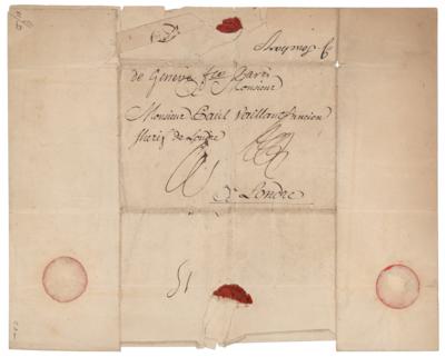 Lot #480 Voltaire Letter Signed - Image 2