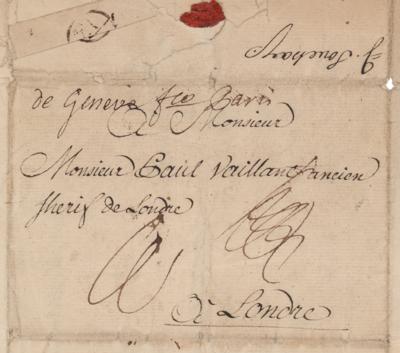 Lot #480 Voltaire Letter Signed - Image 3