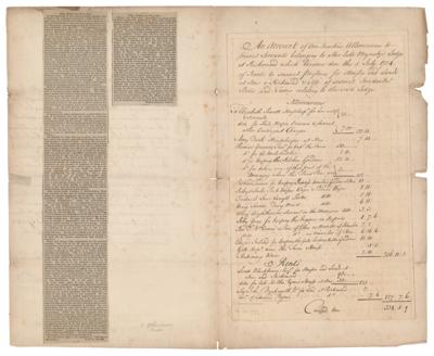 Lot #249 King George II Document Signed - Image 2