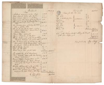 Lot #249 King George II Document Signed - Image 3