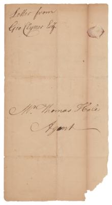 Lot #233 George Clymer Autograph Letter Signed - Image 4