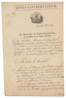 Lot #163 Pierre-Simon Laplace Document Signed - Image 2