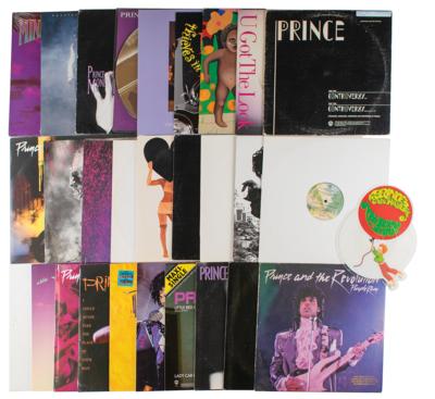Lot #651 Prince Collection of (28) Single Albums