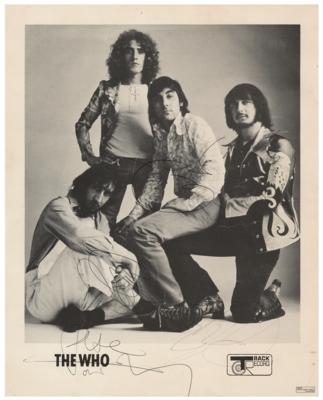 Lot #570 The Who Signed Photograph