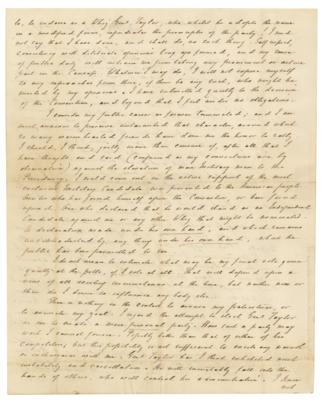 Lot #146 Henry Clay Autograph Letter Signed - Image 2