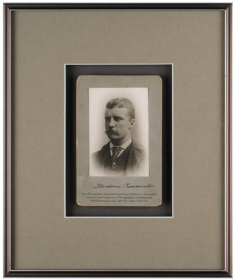Lot #34 Theodore Roosevelt Signed Photograph - Image 2