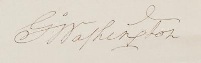 Lot #1 George Washington Letter Signed as President - Image 3