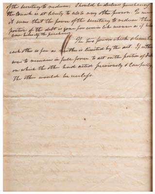 Lot #151 John Marshall Autograph Judicial Opinion - Image 4