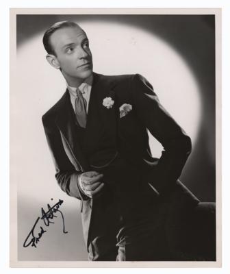 Lot #708 Fred Astaire Signed Photograph