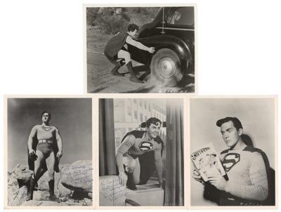 Lot #814 Superman: Kirk Alyn (4) Signed Photographs
